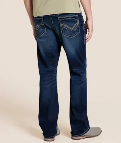 Buckle Black Nine Boot Stretch Jean Mount Davis Clearance