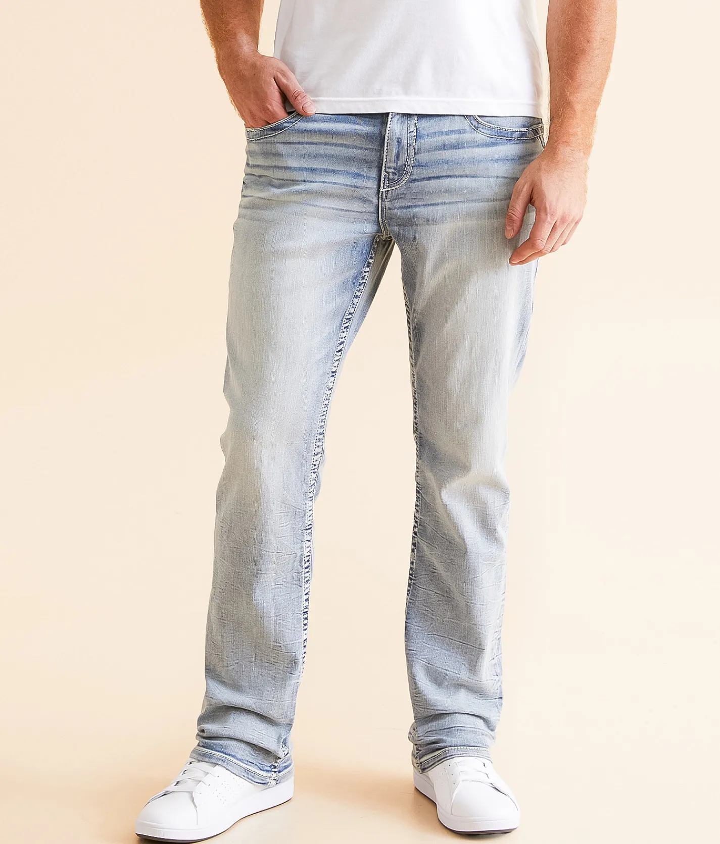 Buckle Black Nine Straight Stretch Jean Murray Clearance