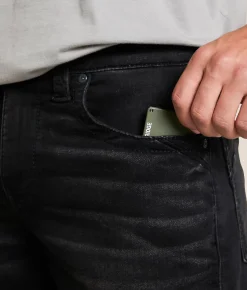 Buckle Black Nine Straight Stretch Jean Ashwood Sale