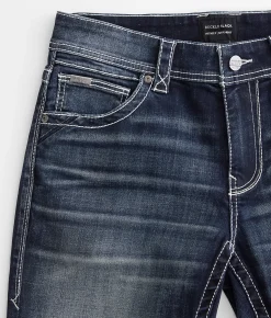Buckle Black Nine Straight Stretch Jean Congo Outlet