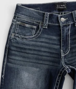Buckle Black Nine Straight Stretch Jean Calaque D'en Vau New