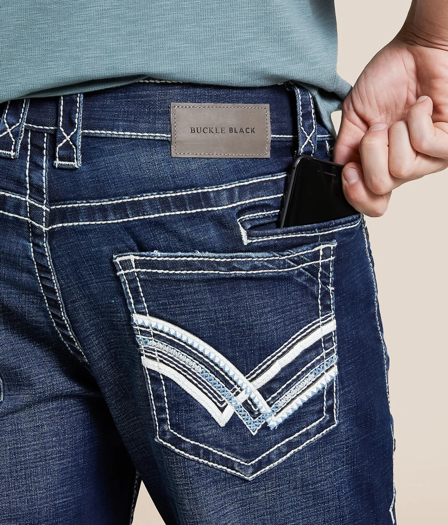 Buckle Black Nine Straight Stretch Jean Long Island Best