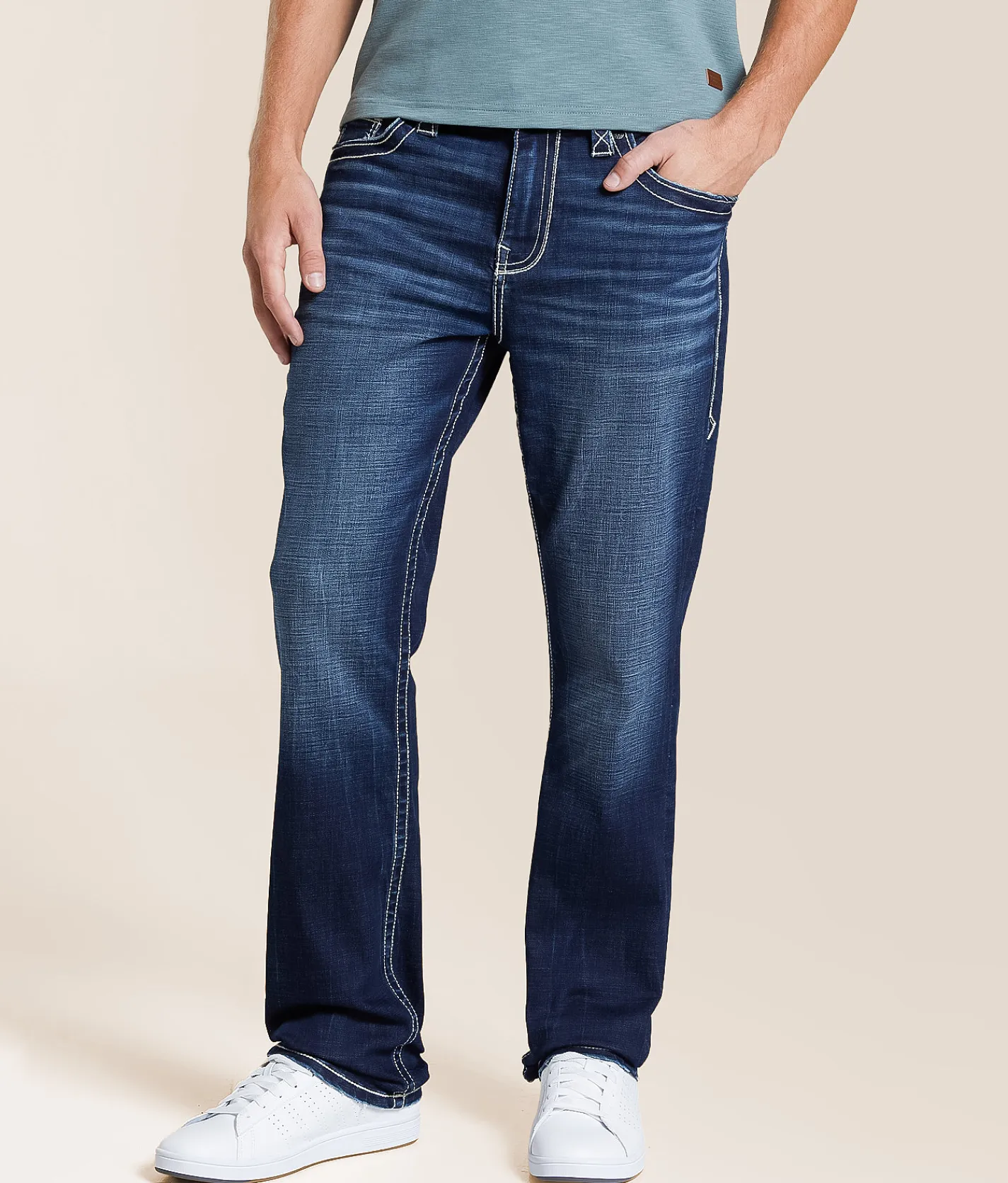 Buckle Black Nine Straight Stretch Jean Long Island Best