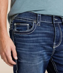 Buckle Black Nine Straight Stretch Jean Long Island Best