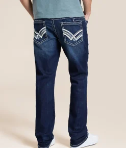 Buckle Black Nine Straight Stretch Jean Long Island Best