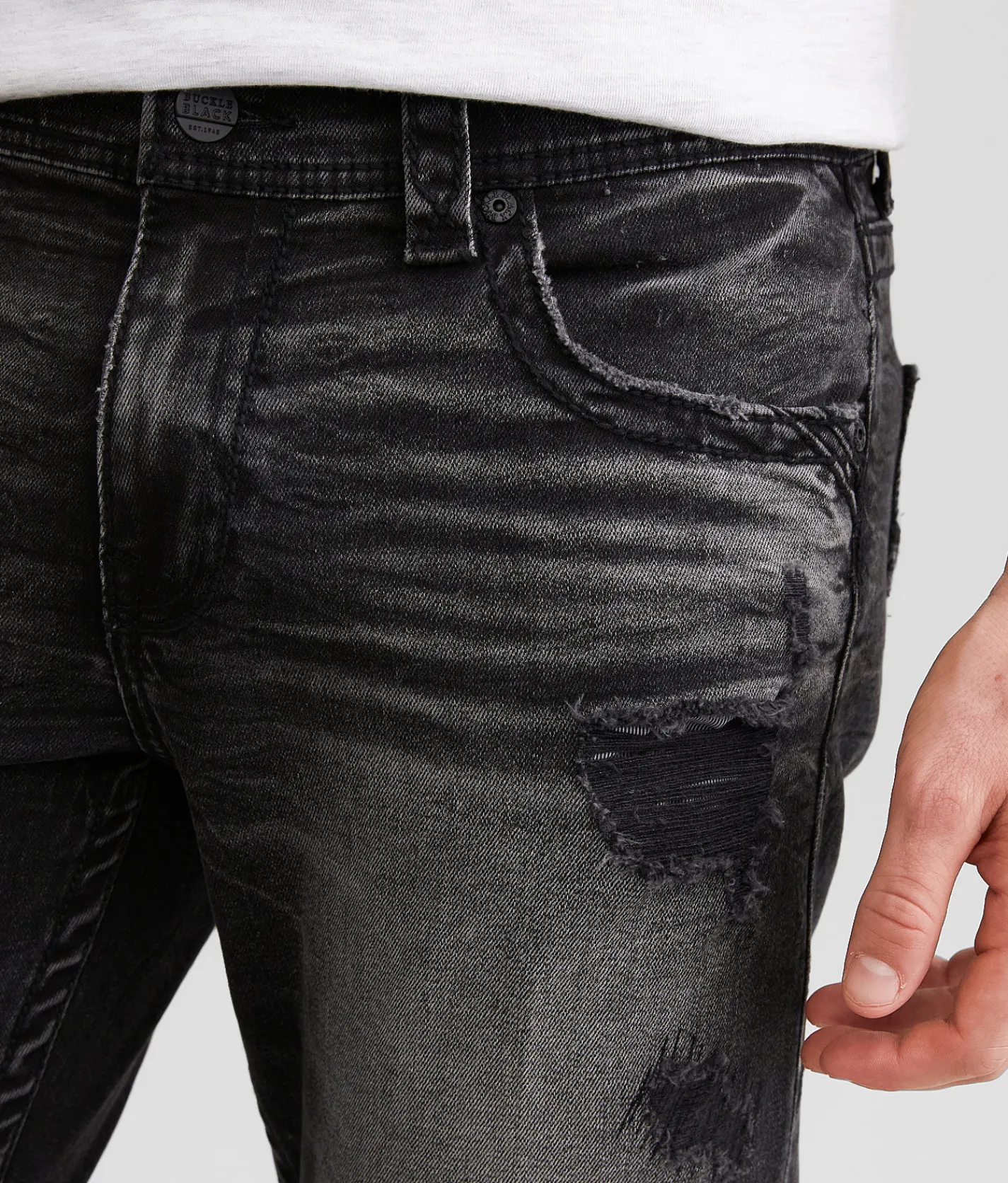 Sale Jeans|Bottoms | Buckle Black Nine Straight Stretch Jean Lufira