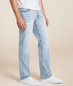Buckle Black Nine Straight Stretch Jean Ozark Sale