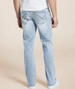 Buckle Black Nine Straight Stretch Jean Ozark Sale