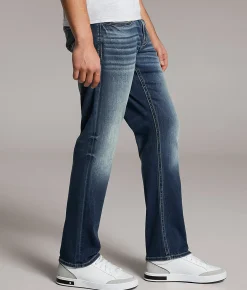 Bottoms | BKE Nolan Straight Stretch Jean Finley