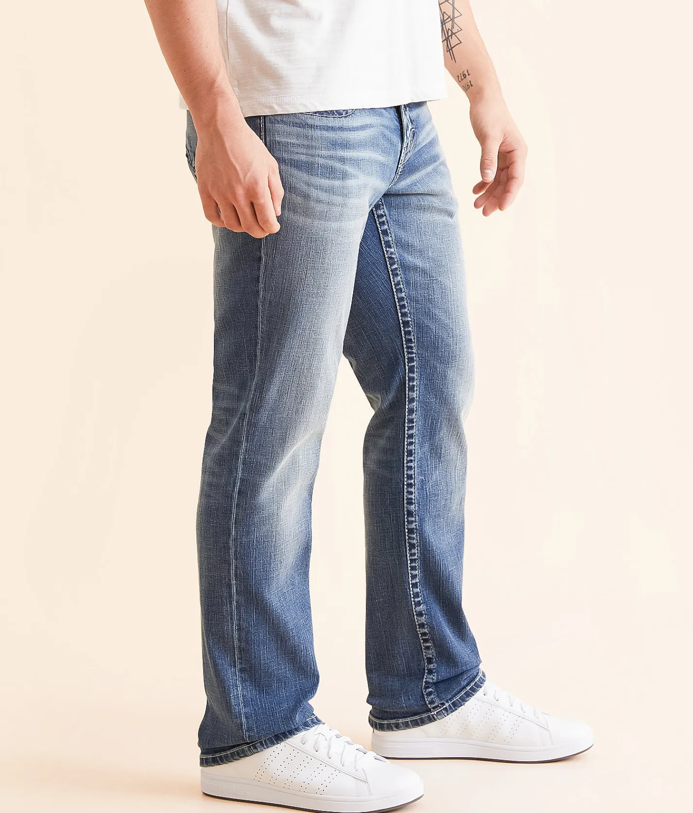 Bottoms|Jeans | BKE Nolan Straight Stretch Jean Echo