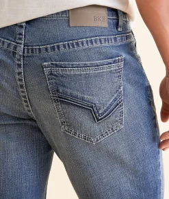 Bottoms|Jeans | BKE Nolan Straight Stretch Jean Echo