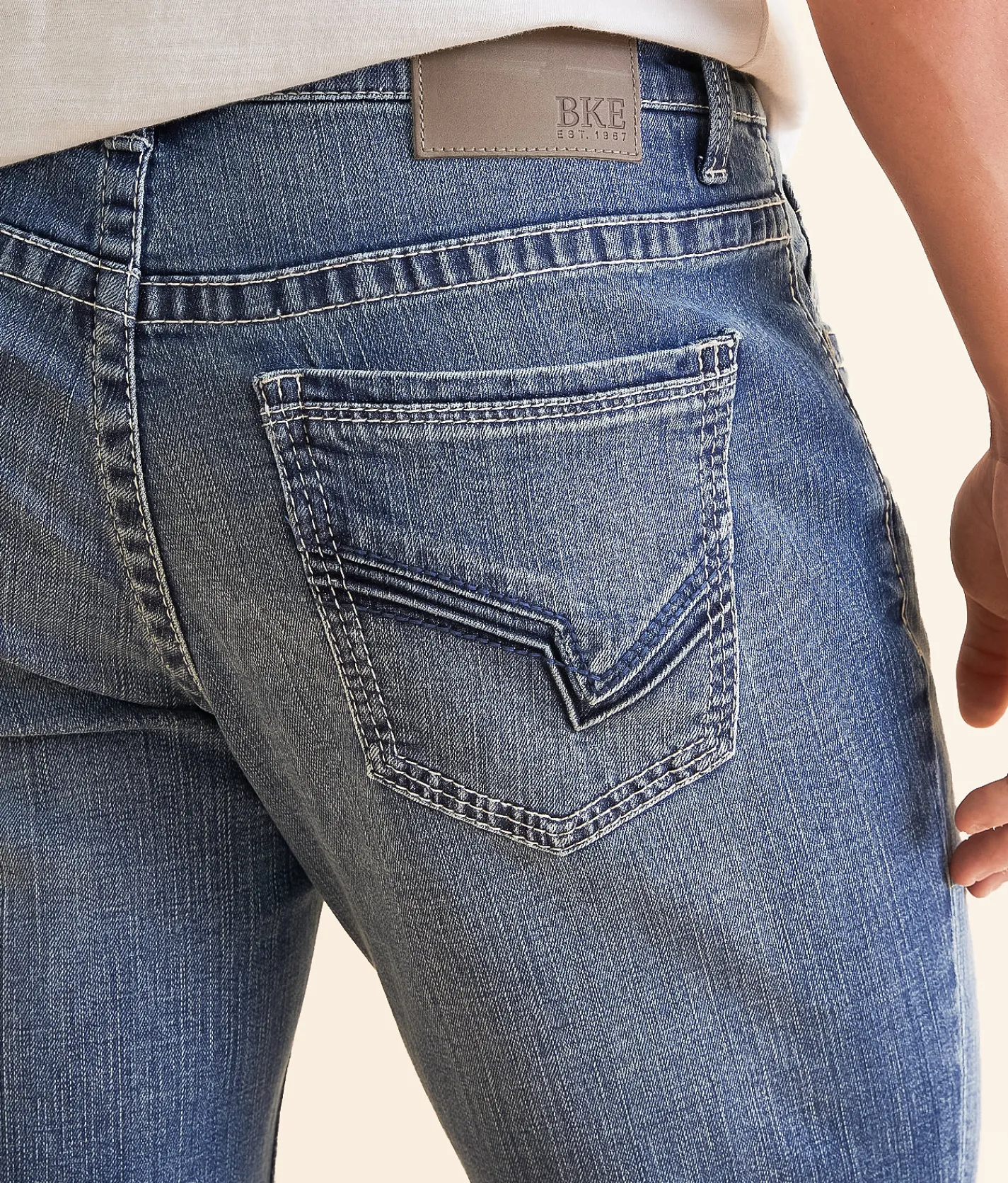 Bottoms|Jeans | BKE Nolan Straight Stretch Jean Echo