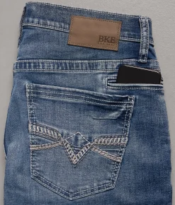 BKE Nolan Straight Stretch Jean Hollow Sale