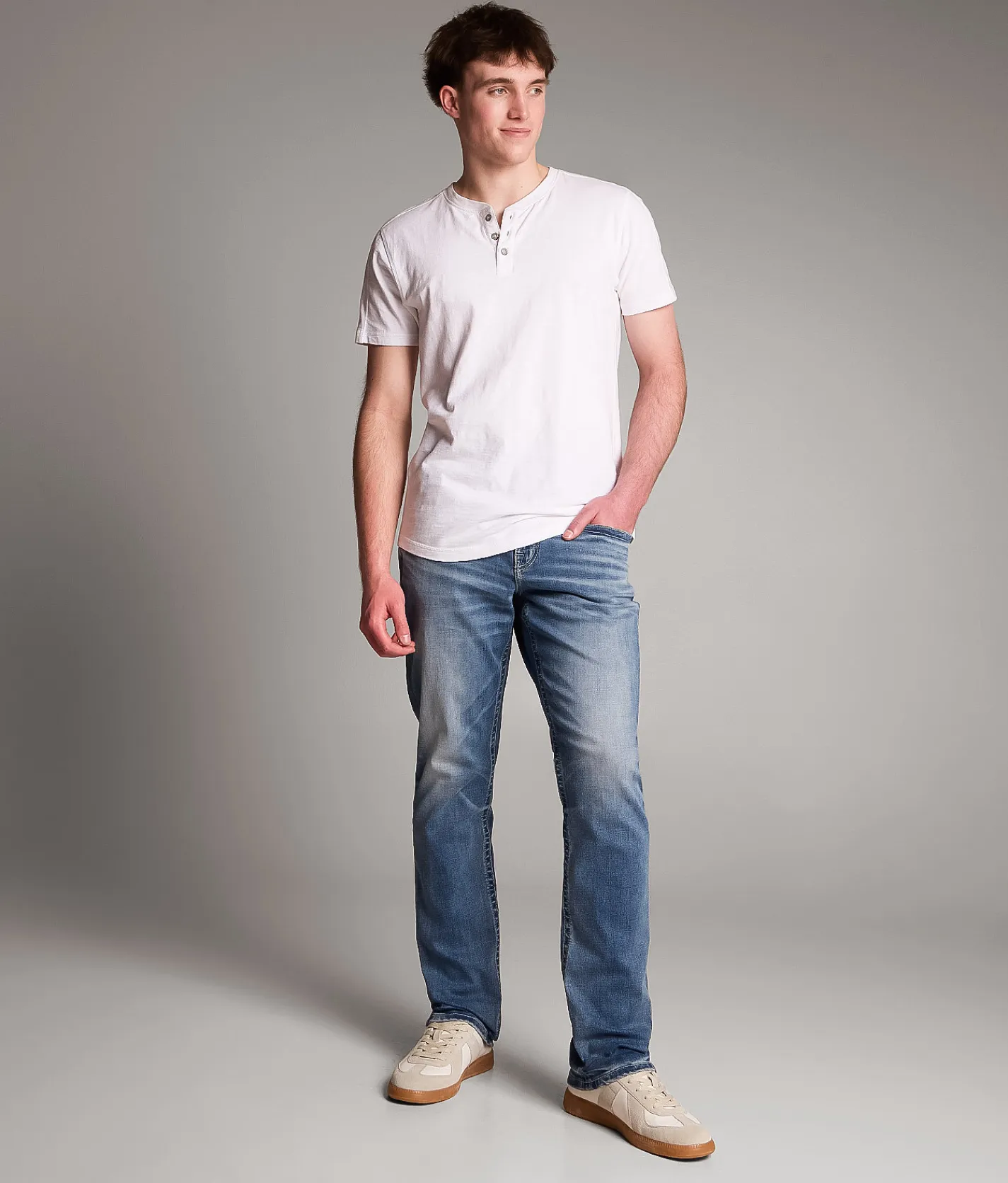 Bottoms|Bke Jeans | BKE Nolan Straight Stretch Jean Hollow