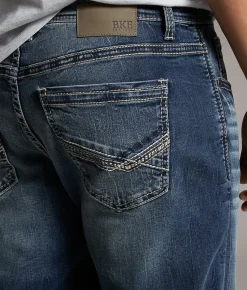 BKE Nolan Straight Stretch Jean Finley Discount