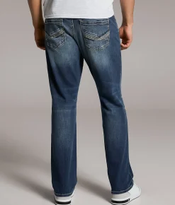 BKE Nolan Straight Stretch Jean Finley Discount