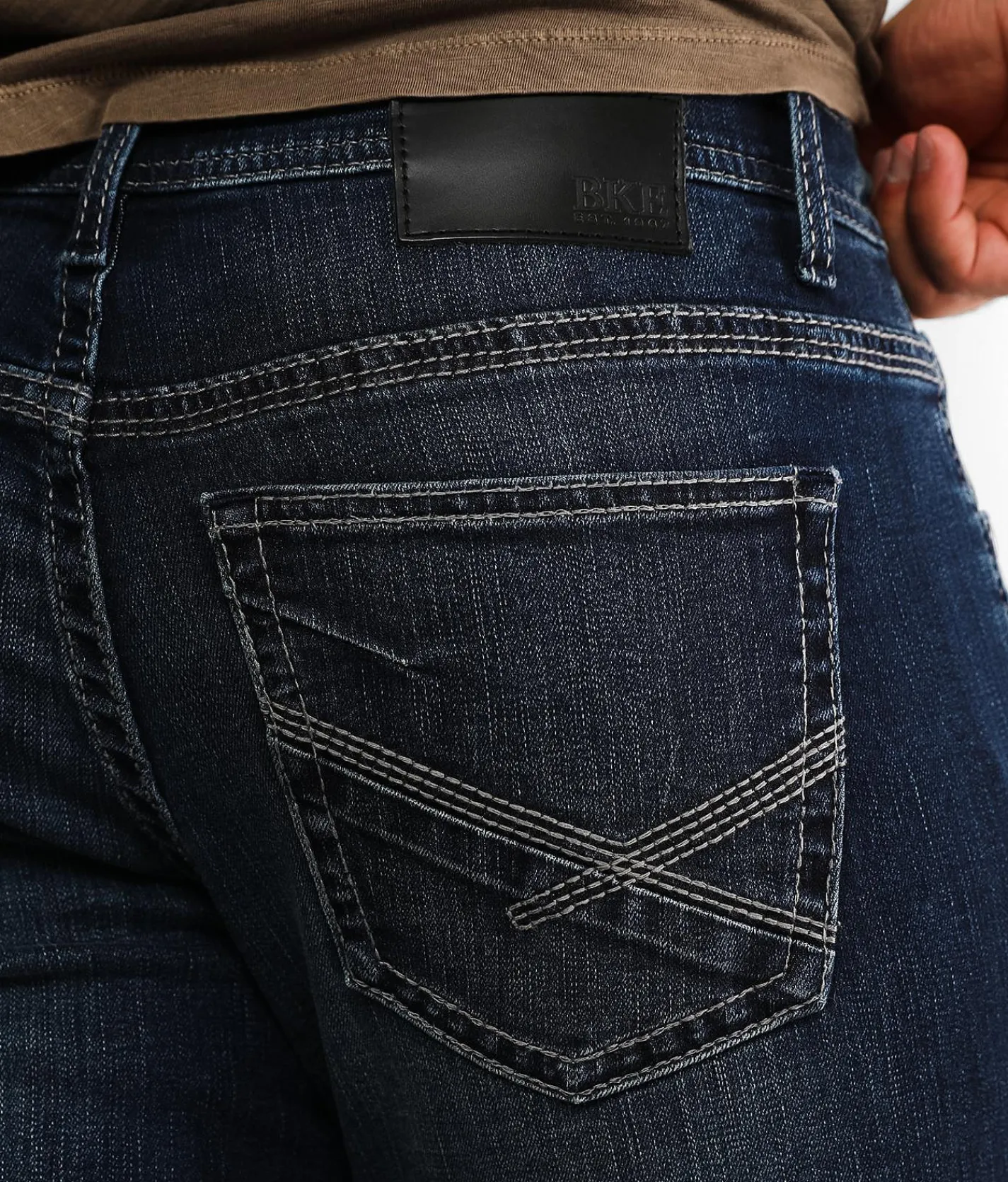 BKE Nolan Straight Stretch Jean Parillo Clearance