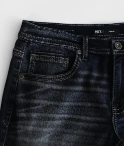 BKE Nolan Straight Stretch Jean Parillo Clearance