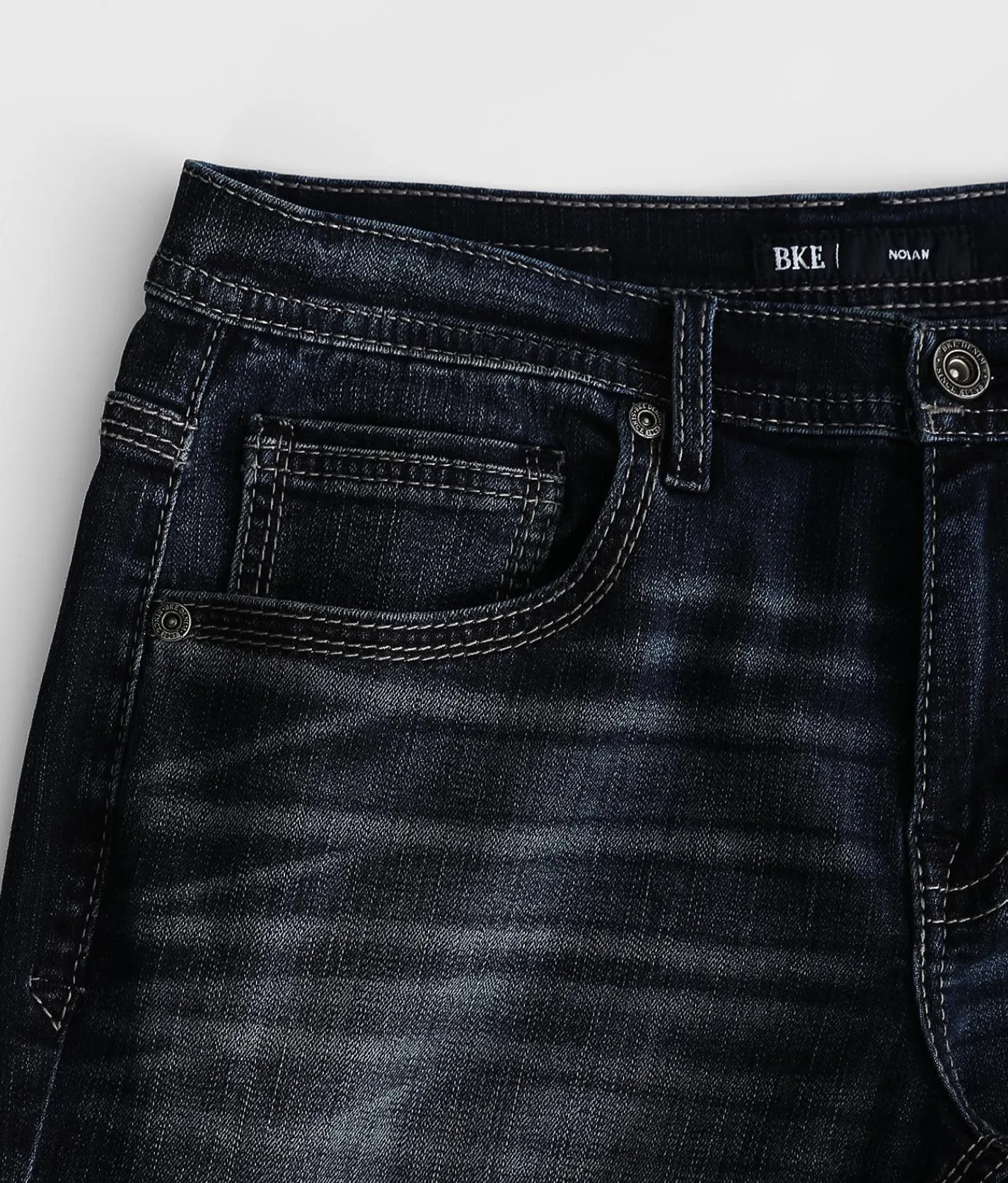 BKE Nolan Straight Stretch Jean Parillo Clearance