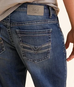 Bottoms|Bke Jeans | BKE Nolan Straight Stretch Jean Waterbury