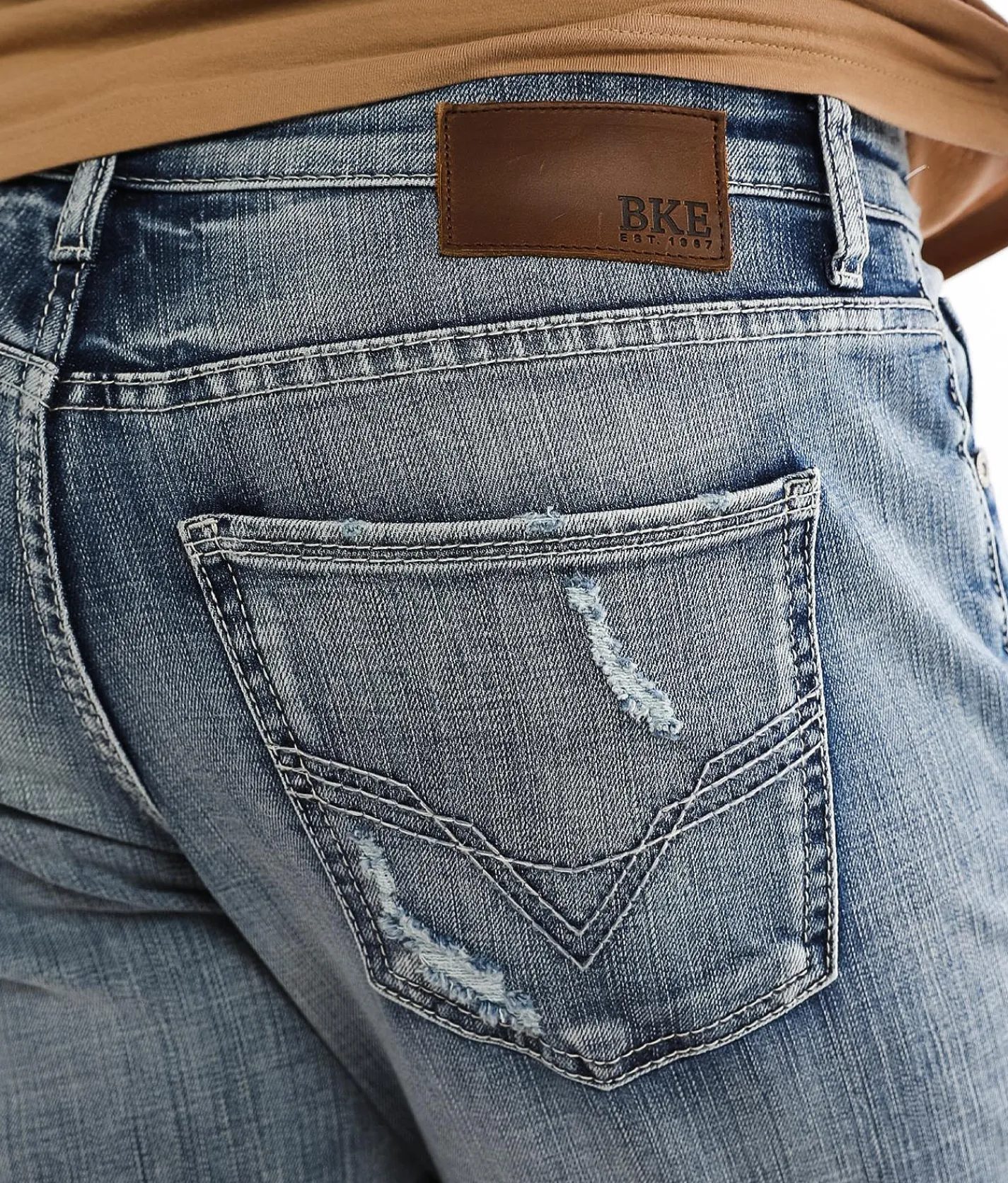 BKE Nolan Straight Stretch Jean Burchill Best