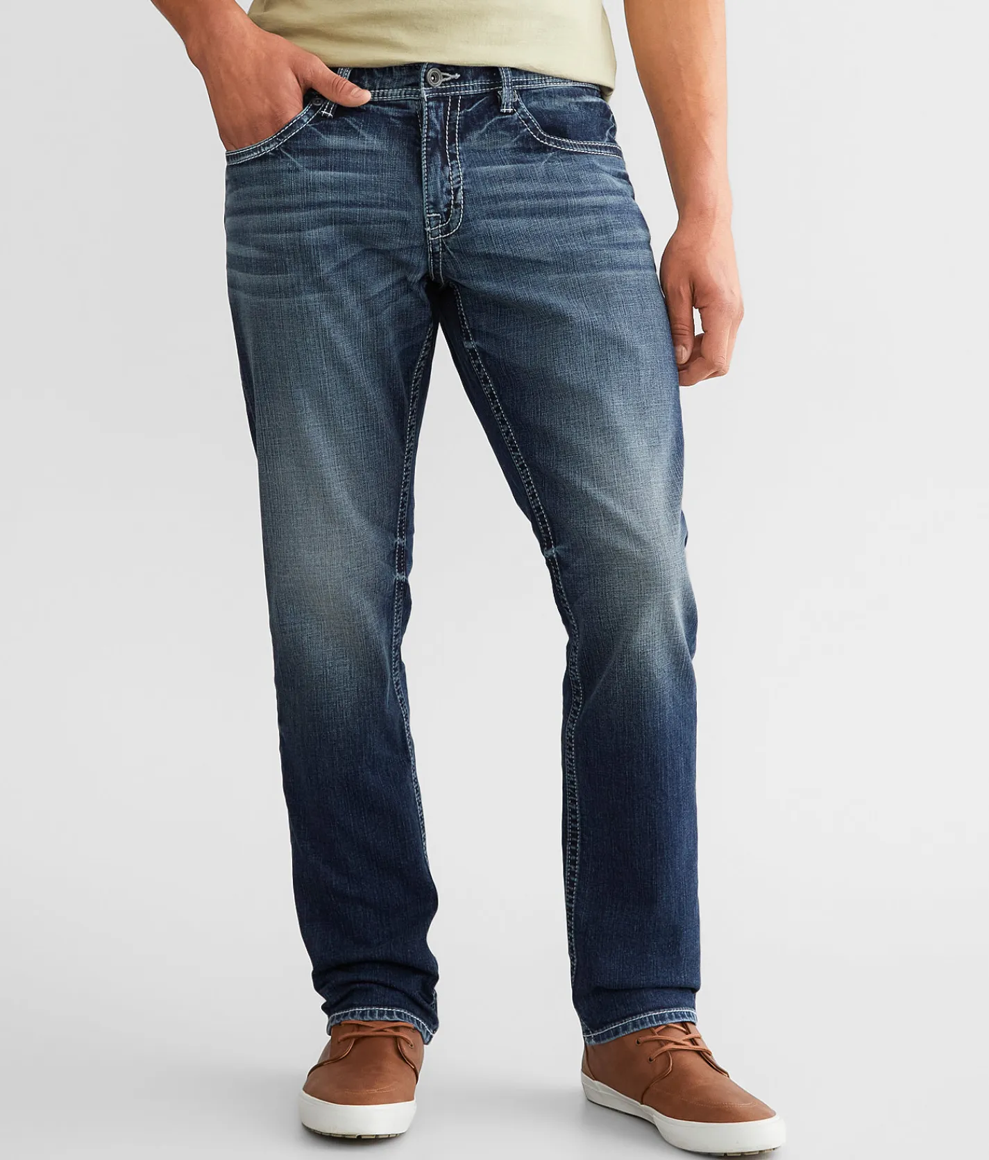 BKE Nolan Straight Stretch Jean Junction Best
