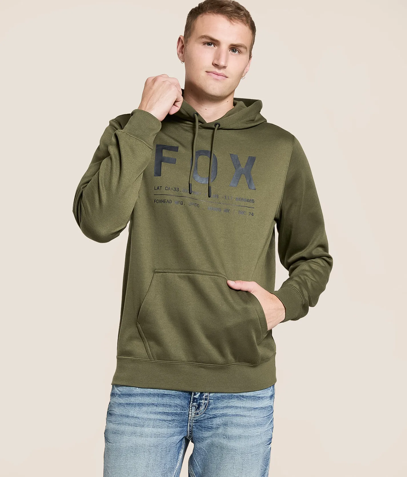 Tops | Fox Non Stop Hooded Sweatshirt Black