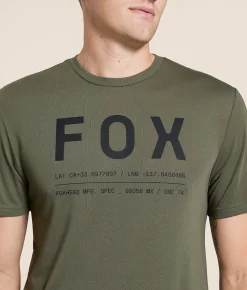 Fox Non Stop Tech T-Shirt Olive Green