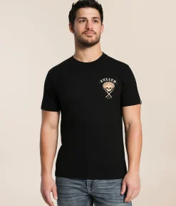 Graphic T-Shirts | Sullen Nopales T-Shirt Jet Black
