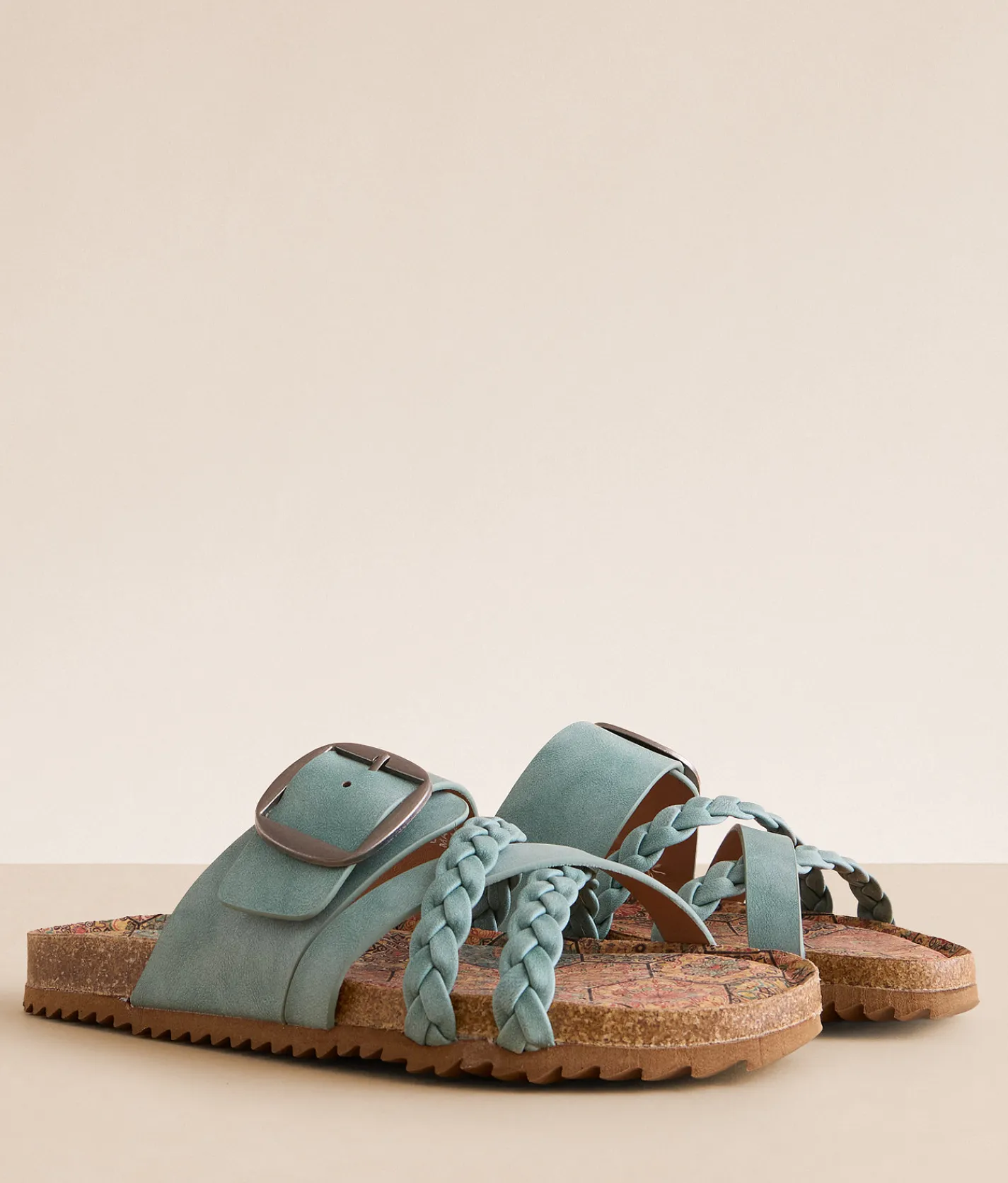 Very G Nora Strappy Sandal Turquoise