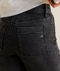 Jeans|Bottoms | HIDDEN Nori Cargo Wide Leg Stretch Jean Charcoal