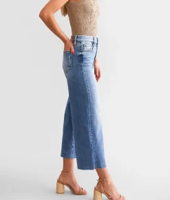 Jeans|Bottoms | HIDDEN Nori Cropped Wide Leg Jean Dark