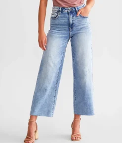 Jeans|Bottoms | HIDDEN Nori Cropped Wide Leg Stretch Jean Light