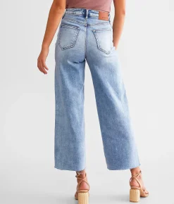 Jeans|Bottoms | HIDDEN Nori Cropped Wide Leg Stretch Jean Light