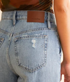 HIDDEN Nori Wide Leg Cargo Jean Light