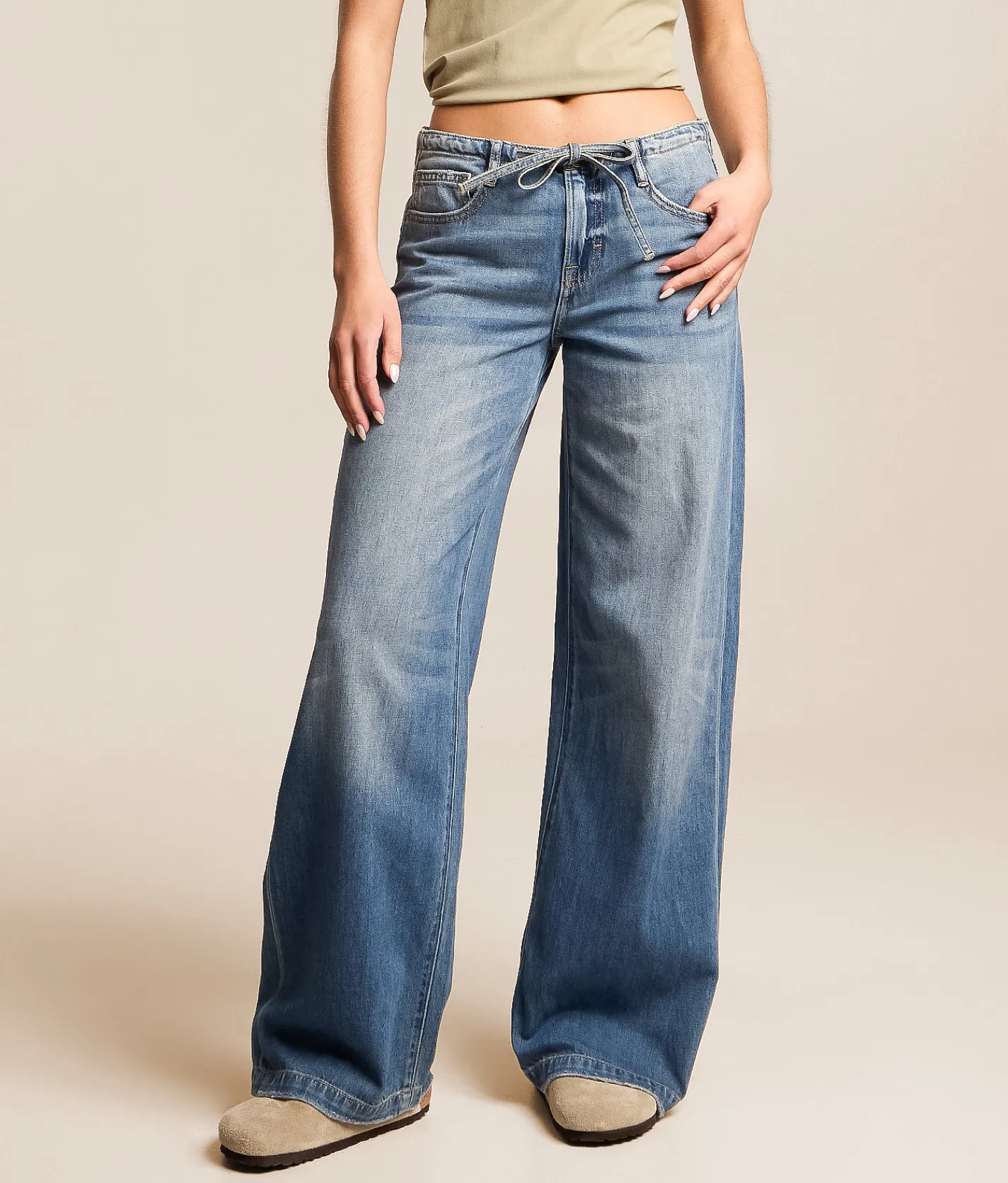 Jeans | HIDDEN Nori Wide Leg Jean Seal Rocks