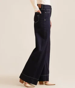 HIDDEN Nori Wide Leg Jean Rinse Clearance