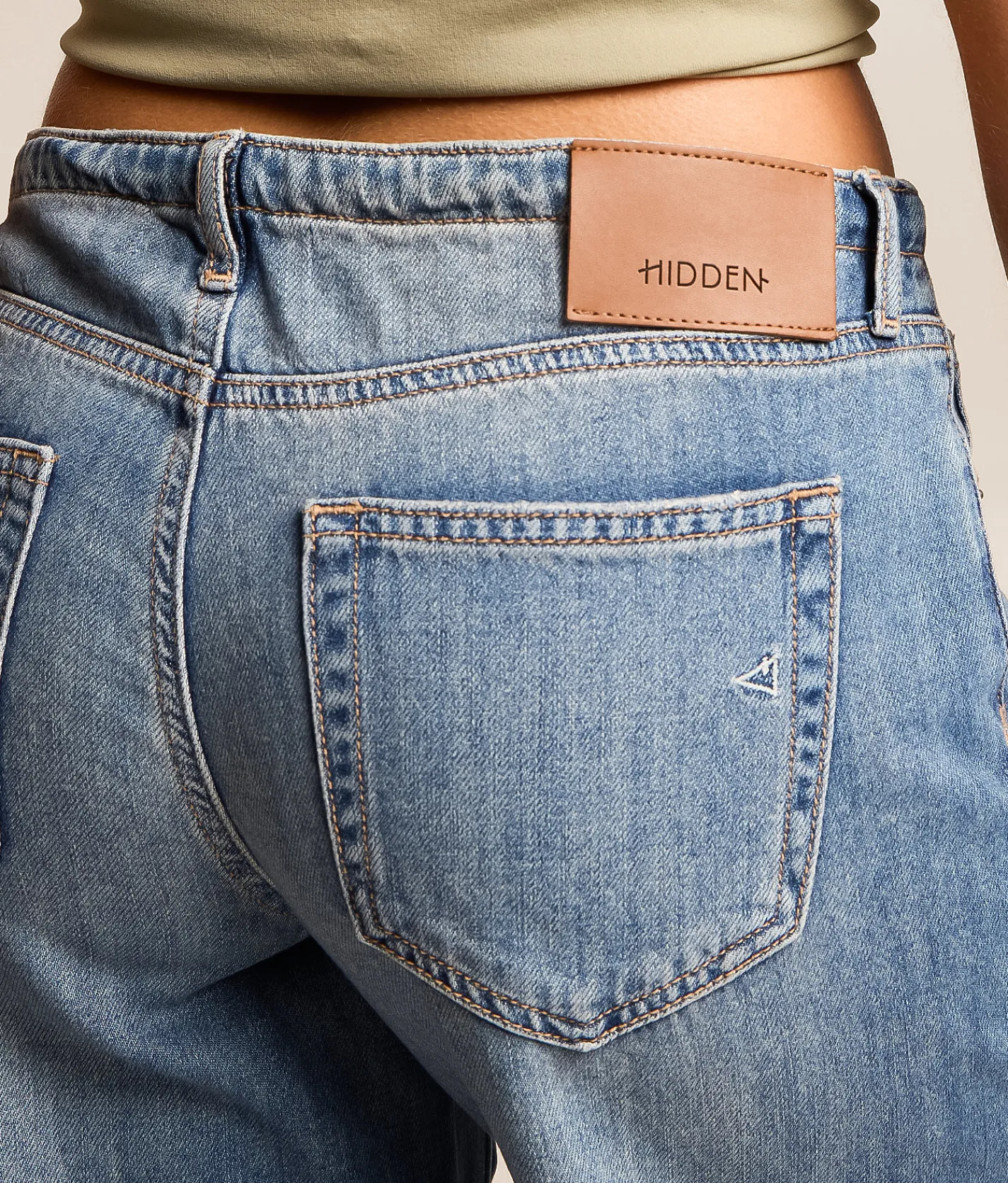 HIDDEN Nori Wide Leg Jean Seal Rocks Clearance