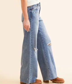 Jeans | HIDDEN Nori Wide Leg Stretch Jean Dark