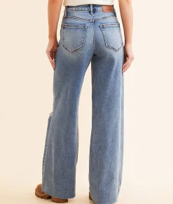 HIDDEN Nori Wide Leg Stretch Jean Dark Outlet