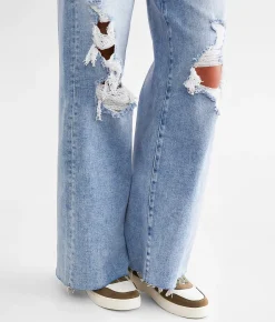 Jeans|Bottoms | HIDDEN Nori Wide Leg Stretch Jean Light