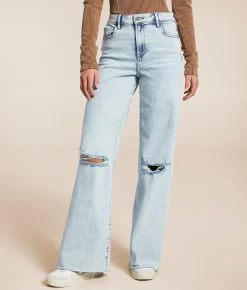 HIDDEN Nori Wide Leg Stretch Jean Light New