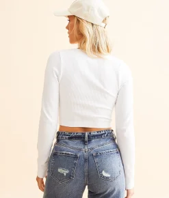 Freshwear Notched Top Simply Green Online