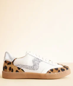 Shoes | Dolce Vita Notice Leopard Leather Sneaker Leopard Multi Calf