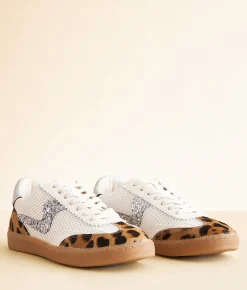 Shoes | Dolce Vita Notice Leopard Leather Sneaker Leopard Multi Calf