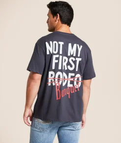 Tops|Graphic T-Shirts | Wrangler® x Coors® Not My First Banquet T-Shirt Washed Black