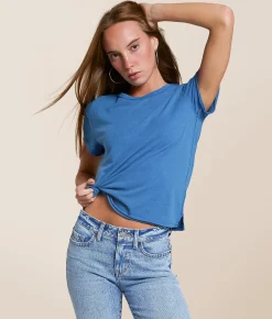 Free People Nova T-Shirt High Risk Red Hot