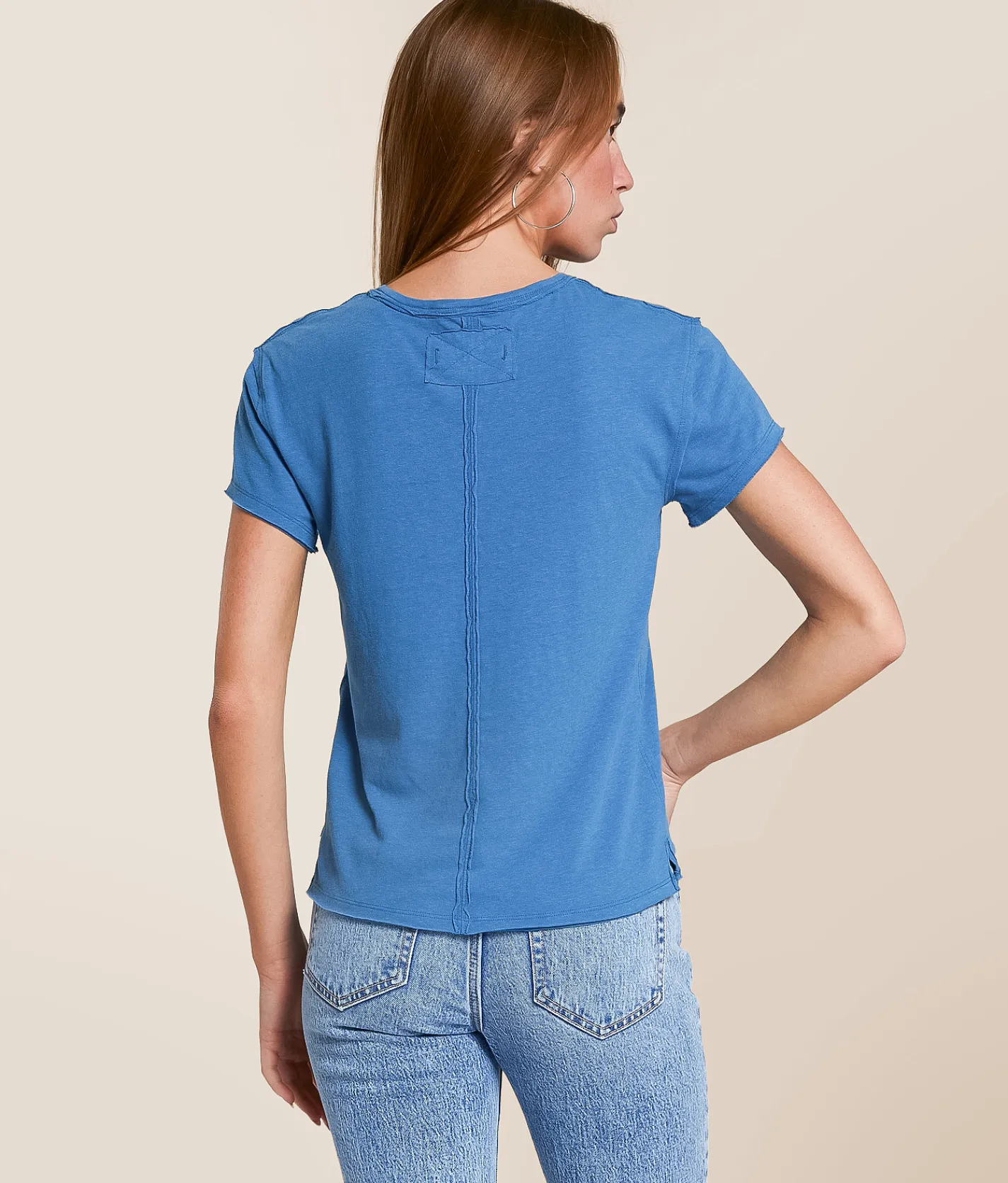 Free People Nova T-Shirt High Risk Red Hot
