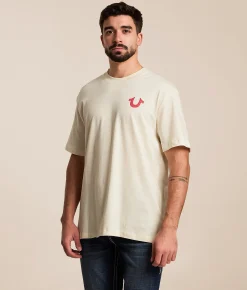 True Religion Number One T-Shirt Winter White