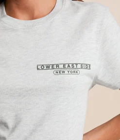 Tops | Modish Rebel NYC Lower East Side T-Shirt Heather Grey